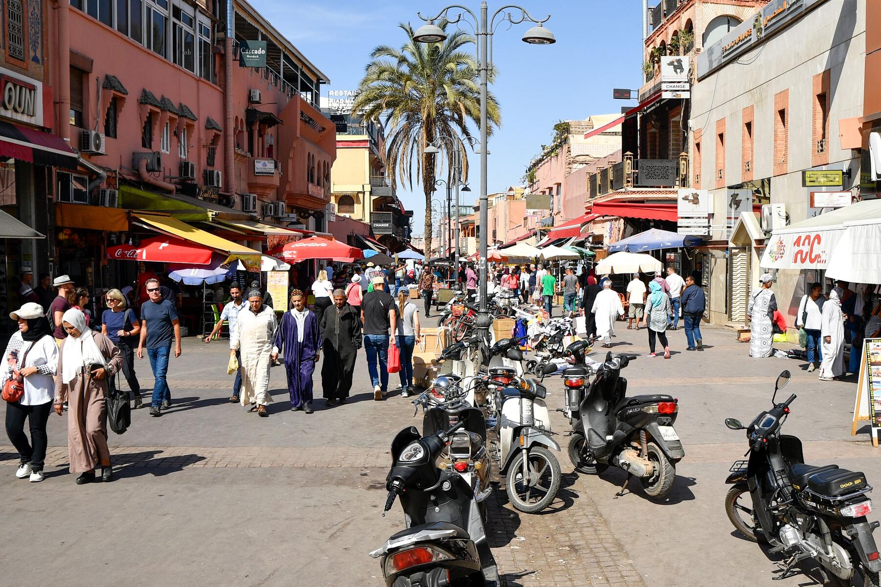 Route entre Marrakech et Essaouira