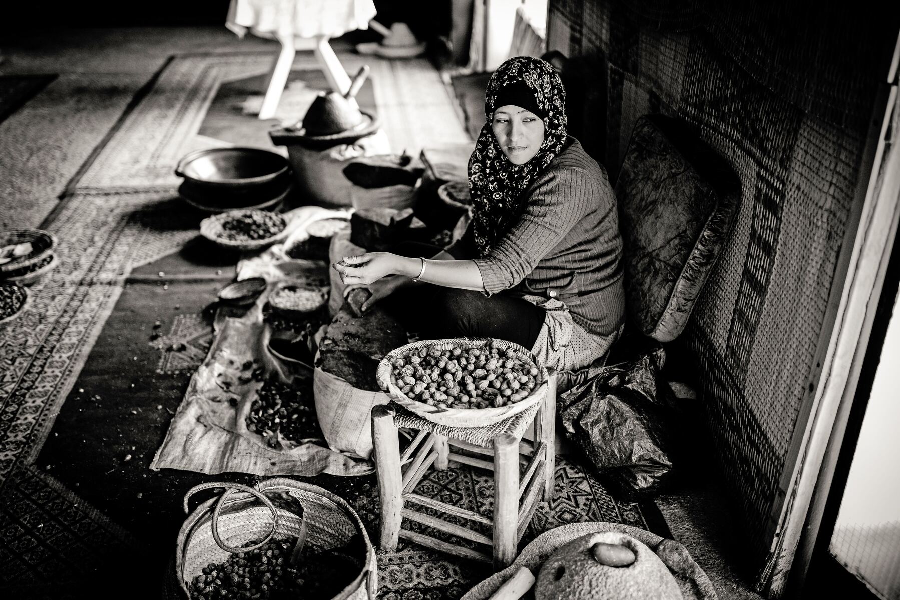 Huile d'argan et artisanat à Essaouira